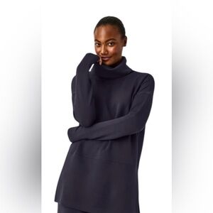 SPANX AirEssentials Turtleneck Tunic in Black